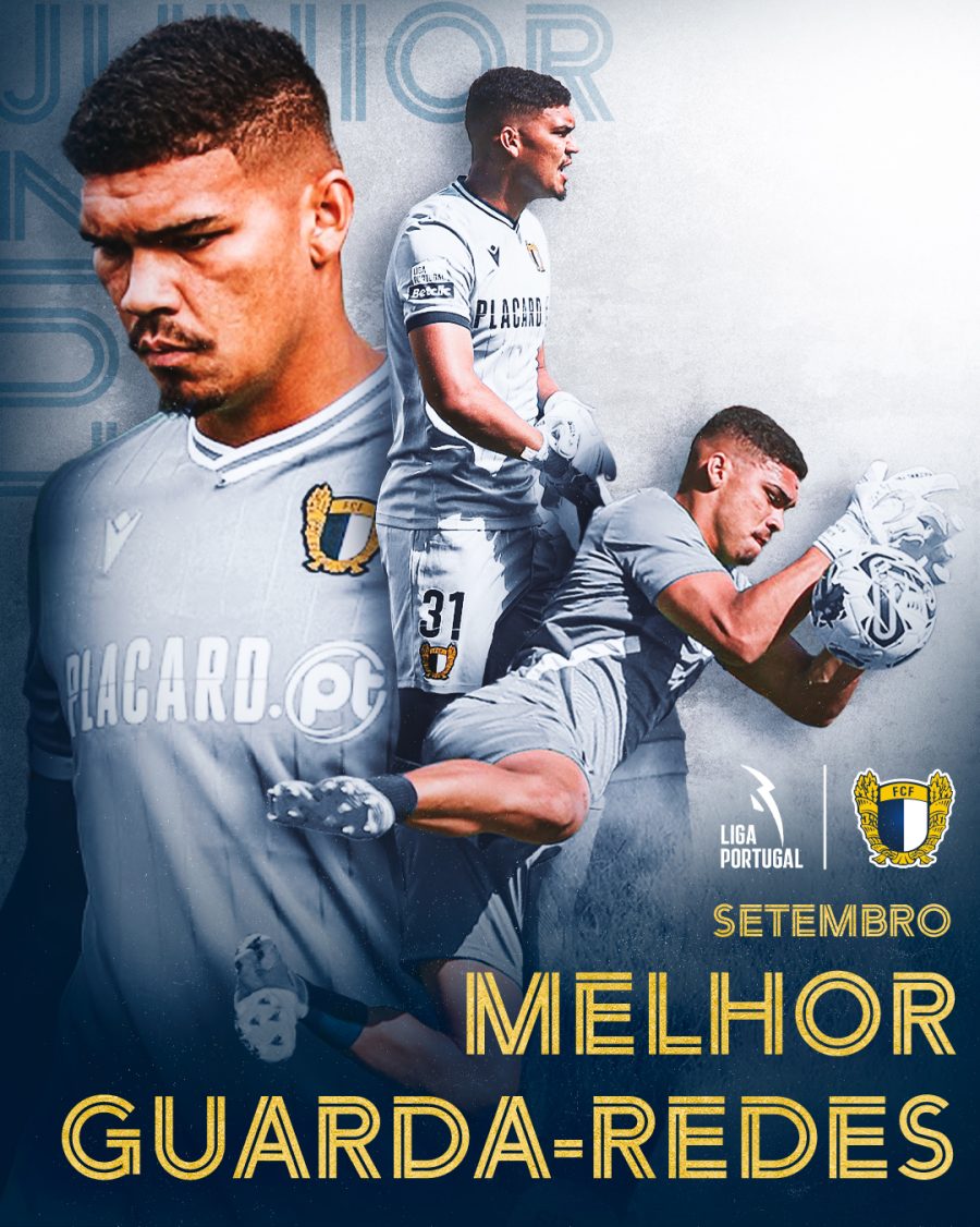 Luiz Júnior eleito o melhor guarda redes de setembro FC Famalicão